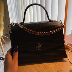 Kira Chevron Top-Handle Satchel